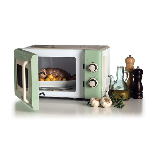 ARIETE - 3960 FORNO A MICROONDE VINTAGE, 800W, CAPACITÀ 20 - 2250006409