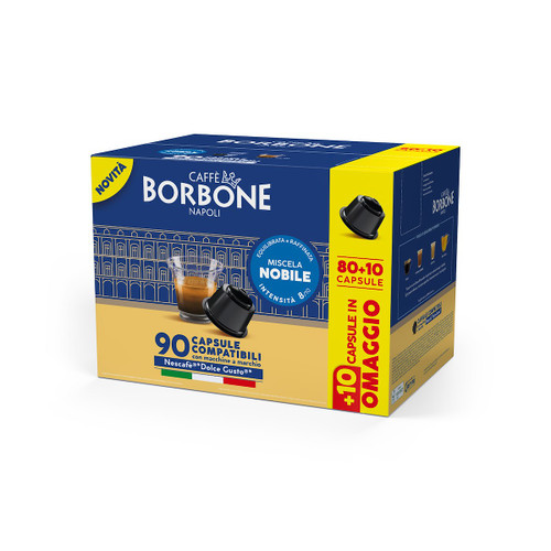 CAFFE' BORBONE - COMPATIBILI DOLCE GUSTO-MISCELA NOBILE-80+10 CAPS - 2250006816