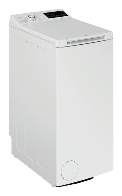 HOTPOINT ARISTON - WMTG 725B IT Lavatrice Top Loader 7kg, classe B, colore bianco, Inverter BPM, Display digitale XL, soft opening - 2250003267