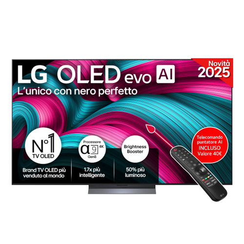 LG ELECTRONICS - OLED EVO AI C5 OLED77C55LA - 2250003461 LG ELECTRONICS 0 | Trony.it