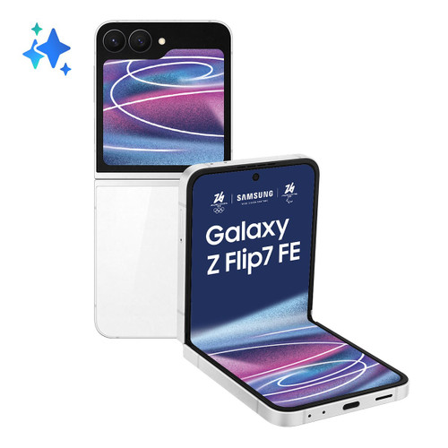 SAMSUNG - Galaxy Z Flip7 FE 8+128GB White - 2250009169 SAMSUNG 0 | Trony.it