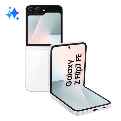 SAMSUNG - Galaxy Z Flip7 FE 8+128GB White - 2250009169 SAMSUNG 0 | Trony.it