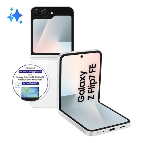 SAMSUNG - Galaxy Z Flip7 FE 8+128GB White - 2250009169