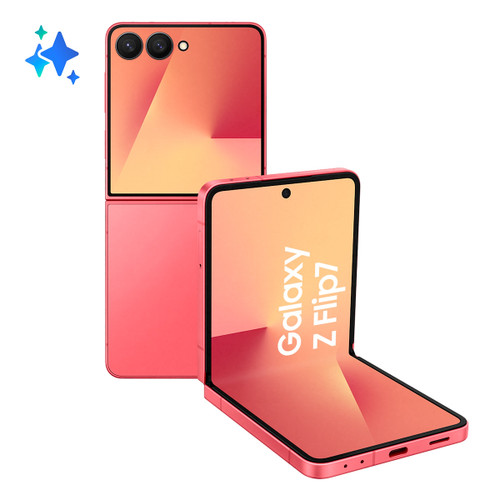 SAMSUNG - Galaxy Z Flip7 12+256GB Coralred - 2250009165