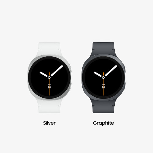 SAMSUNG - Galaxy Watch8 40mm BT, 2+32GB Silver - 2250009371