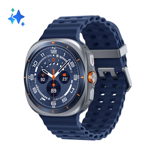 SAMSUNG - GALAXY WATCH ULTRA 47MM LTE, 2+64GB TITANIUM BLUE - 2250009398 SAMSUNG - GALAXY WATCH ULTRA 47MM LTE, 2+64GB TITANIUM BLUE - 2250009398
