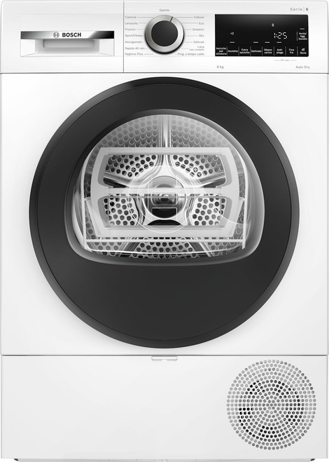 BOSCH - WQG233D1II ASCIUGATRICE 8KG - 2250009419 BOSCH - WQG233D1II ASCIUGATRICE 8KG - 2250009419