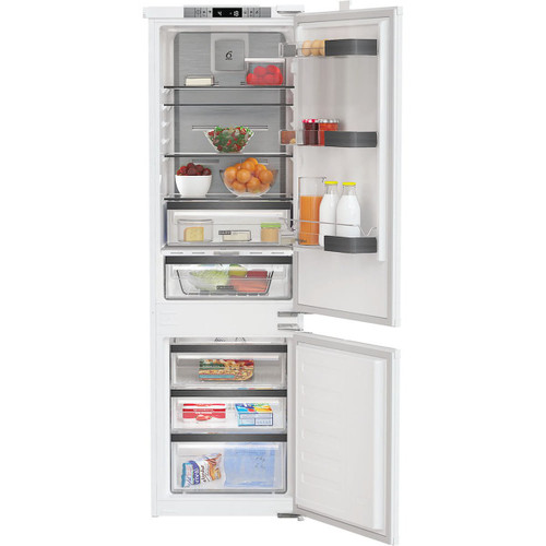 WHIRLPOOL - WHKN 3253 B4E Frigorifero combinato a incasso, Total No Frost ventilato, 55 cm, Classe E, Bianco, 38 db, h 178cm - 2250009216