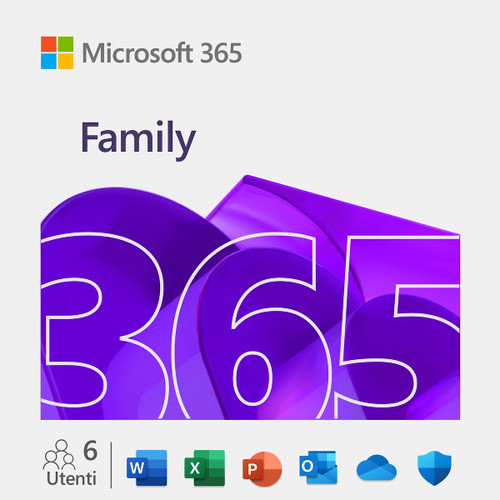MICROSOFT - MICROSOFT 365 FAMILY CON AI - 8080001106