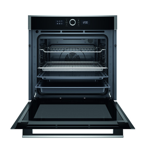 HOTPOINT ARISTON - HAOI4S8HM0XA Forno Multifunzione nero+inox monomanopola, Pizza 310, ActiveSteam, AirFry - 2250006934