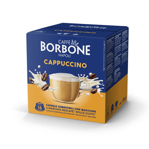 CAFFE' BORBONE - COMPATIBILI DOLCE GUSTO - CAPPUCCINO - 16 CAPS - 2250008274
