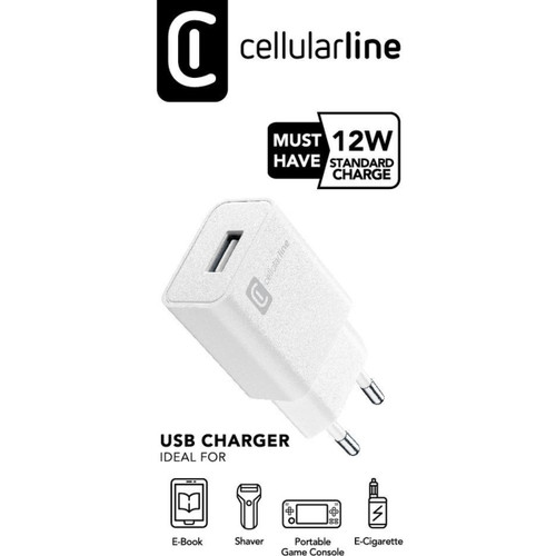 CELLULARLINE - USB CHARGER 12W - 2240022439
