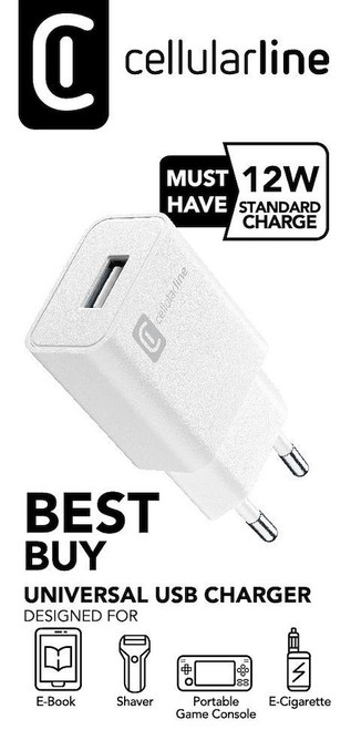 CELLULARLINE - USB CHARGER 12W - 2240022439