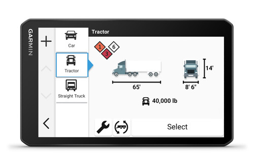 GARMIN - DEZL LGV720, EU+SOUTH AFRICA, - 2250009229