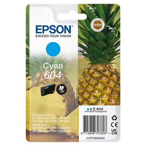 EPSON - Cartucce di inchiostro - C13T10G24010 - 2230002445 EPSON - Cartucce di inchiostro - C13T10G24010 - 2230002445