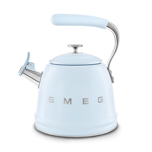 SMEG - Smeg Bollitore con fischio 50's Style - Azzurro LUCIDO - WKF01PB - 2240018840