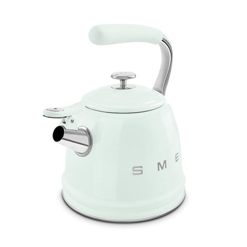 SMEG - Smeg Bollitore con fischio 50's Style - Verde Pastello LUCIDO - WKF01PG - 2240018839 SMEG - Smeg Bollitore con fischio 50's Style - Verde Pastello LUCIDO - WKF01PG - 2240018839