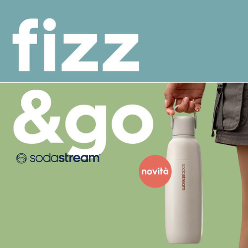 SODASTREAM - FIZZ&GO STAINLESS STEEL SAND - 2250006396