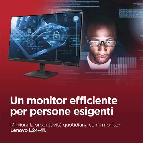 LENOVO - Lenovo L24-4e Monitor 23,8" IPS FHD 1920x1080 100Hz 4ms - HDMI/VGA St,Tilt - 2250010366
