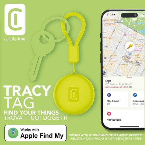 CELLULARLINE - TRACY TAG - DESIGNED FOR IOS - 2240023484