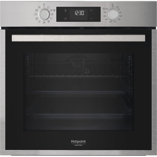 HOTPOINT ARISTON - HAO 458H X Stainless steel multifunction oven with display and external knobs, Hydrolysis - 2250007416