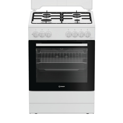 INDESIT - I6G3PMW Cucina A Elettrico Gas Bianco - 2250003277 INDESIT 0 | trony.live