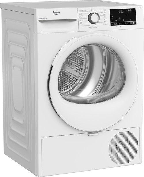 BEKO - Asciugatrice 8kg, Classe C, Linea Estetica NX, motore inverter, Display Touch - 2250011141