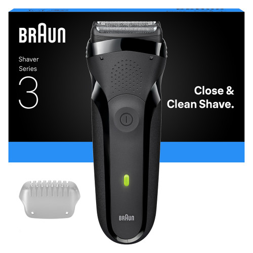 BRAUN - BRAUN SHAVER 300 BLK/BLK - 2250010019