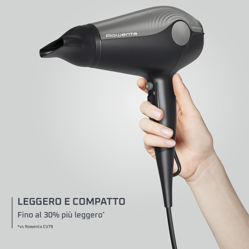 ROWENTA - Ultra Silence Hair Dryer, Estremamente silenzioso, 2100 EW per un flusso d'aria ultra potente CV6430F0 - 2250007472 ROWENTA - Ultra Silence Hair Dryer, Estremamente silenzioso, 2100 EW per un flusso d'aria ultra potente CV6430F0 - 2250007472