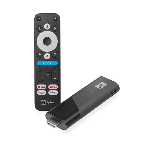 TELESYSTEM - UP STICK RICEV.DIGITALE IP HDMI 4K GOOGLE TV - 2250010183 TELESYSTEM - UP STICK RICEV.DIGITALE IP HDMI 4K GOOGLE TV - 2250010183
