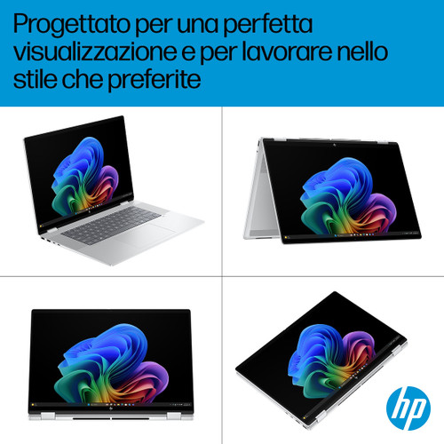 HP - HP OmniBook X FlipNGAI 16-as0016nl, Windows 11 Home, 16", Intel® Core™ Ultra 5, 16GB RAM, 1TB SSD, 2K, Glacier Silver - 2250006419 HP - HP OmniBook X FlipNGAI 16-as0016nl, Windows 11 Home, 16", Intel® Core™ Ultra 5, 16GB RAM, 1TB SSD, 2K, Glacier Silver - 2250006419