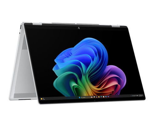 HP - HP OmniBook X FlipNGAI 16-as0016nl, Windows 11 Home, 16", Intel® Core™ Ultra 5, 16GB RAM, 1TB SSD, 2K, Glacier Silver - 2250006419