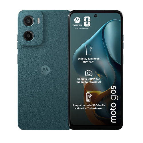 MOTOROLA - MOTO G05 8/256 FOREST GREEN - 2250006707 MOTOROLA 0 | Trony.it