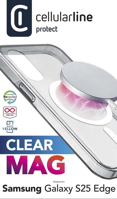 CELLULARLINE - CLEAR MAG - GALAXY S25 EDGE - 2250005335