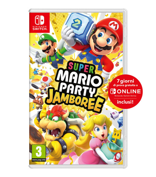 NINTENDO - SUPER MARIO PARTY JAMBOREE + 7 GIORNI DI NSO - 2240016084 NINTENDO - SUPER MARIO PARTY JAMBOREE + 7 GIORNI DI NSO - 2240016084