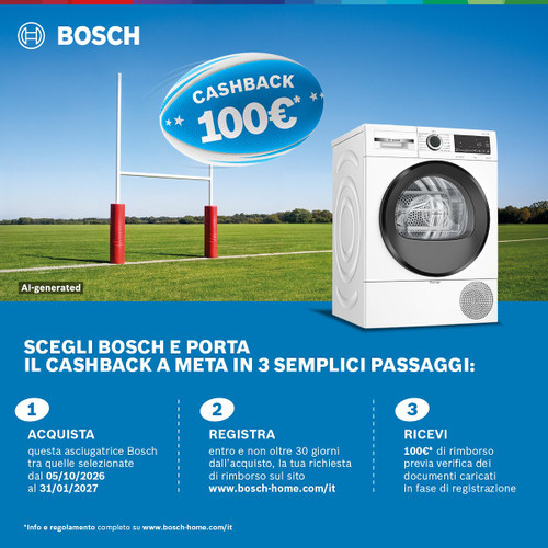 BOSCH - WQG243C0II ASCIUGATRICE 9KG - 2250009420