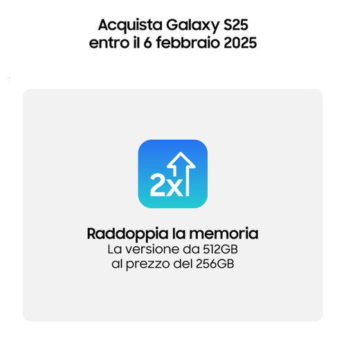 VODAFONE - Galaxy S25 12+128GB Silver Shadow - 2250001366