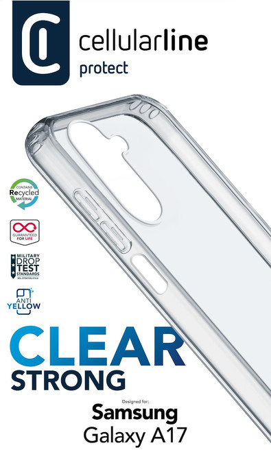 CELLULARLINE - CLEAR STRONG - GALAXY A17 - 2250011872 CELLULARLINE - CLEAR STRONG - GALAXY A17 - 2250011872