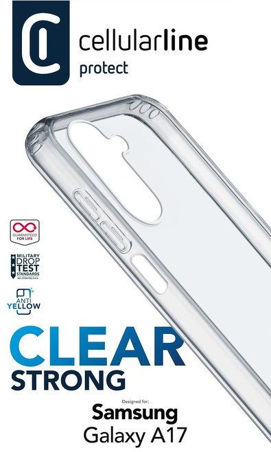CELLULARLINE - CLEAR STRONG - GALAXY A17/A18 - 2250011872