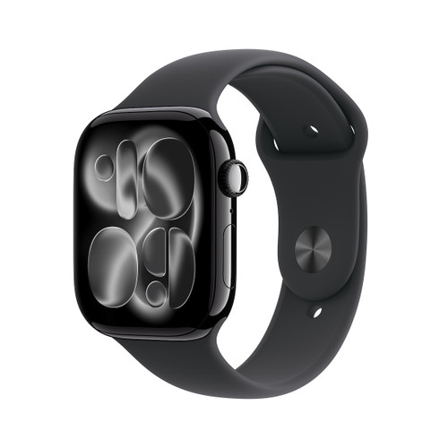 APPLE - Watch Series 11 GPS + Cellular 46mm Cassa Alluminio Jet Black con Sport Band Nero - M/L - 2250012667