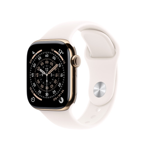 APPLE - Watch Series 11 GPS + Cellular 42mm Cassa Titanio Oro con Band Rosa Fard - M/L - 2250012664 APPLE - Watch Series 11 GPS + Cellular 42mm Cassa Titanio Oro con Band Rosa Fard - M/L - 2250012664