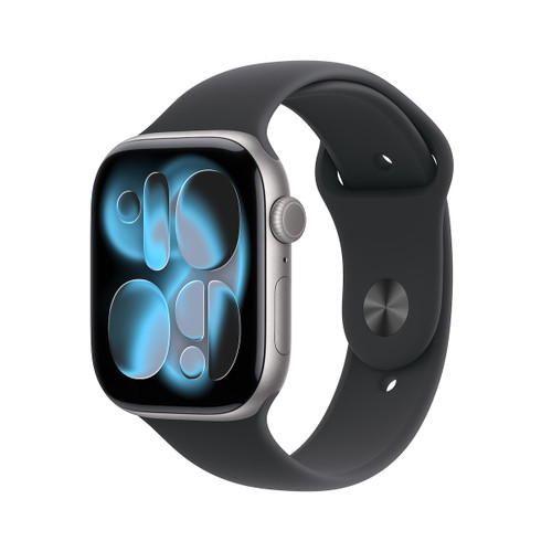 APPLE - Watch Series 11 GPS 46mm Cassa Alluminio Grigio Siderale con Sport Band Nero - M/L - 2250012625 APPLE - Watch Series 11 GPS 46mm Cassa Alluminio Grigio Siderale con Sport Band Nero - M/L - 2250012625
