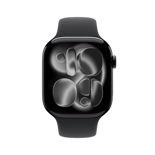 APPLE - Watch Series 11 GPS 46mm Cassa Alluminio Jet Black con Sport Band Nero - S/M - 2250012622