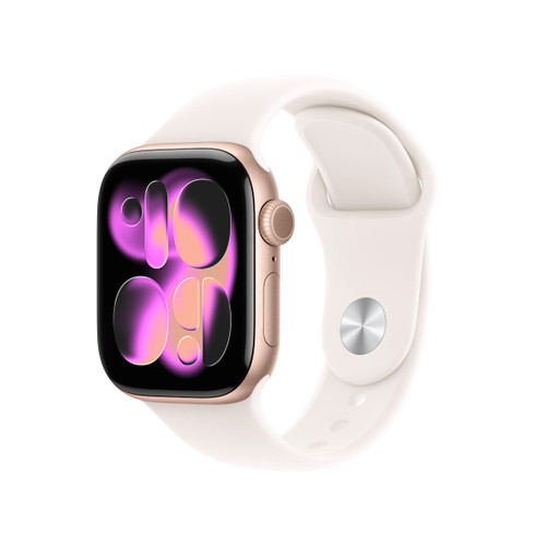 APPLE - Watch Series 11 GPS 42mm Cassa Alluminio Oro Rosa con Band Rosa Fard - S/M - 2250012618 APPLE - Watch Series 11 GPS 42mm Cassa Alluminio Oro Rosa con Band Rosa Fard - S/M - 2250012618