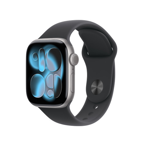 APPLE - Watch Series 11 GPS 42mm Cassa Alluminio Grigio Siderale con Sport Band Nero - S/M - 2250012616