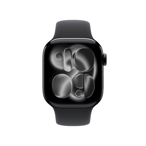 APPLE - Watch Series 11 GPS 42mm Cassa Alluminio Jet Black con Sport Band Nero - S/M - 2250012614