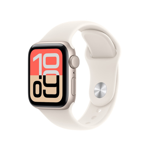 APPLE - Watch SE 3 GPS 40mm Cassa Alluminio Galassia con Sport Band Galassia - M/L - 2250012556