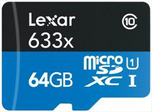 LEXAR - Micro SDHC 633x UHS-I - 2190004351 LEXAR - Micro SDHC 633x UHS-I - 2190004351