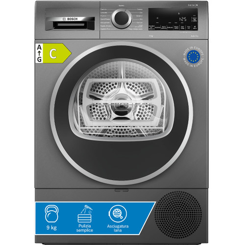 BOSCH - WQG243DRII ASCIUGATRICE 9KG - 2250009421 BOSCH - WQG243DRII ASCIUGATRICE 9KG - 2250009421
