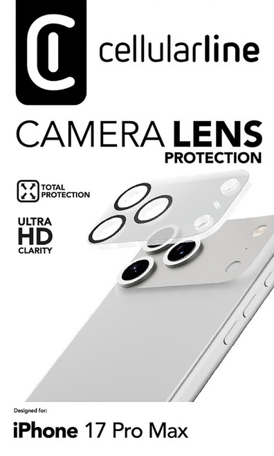 CELLULARLINE - CAMERA LENS - IPHONE 17 PRO MAX - 2250012025